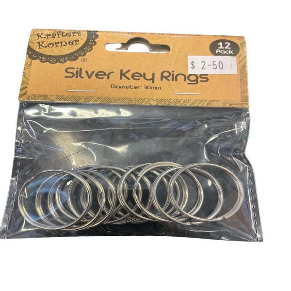 Silver Keyring