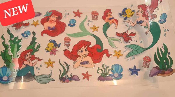 The Little Mermaid UV DTF