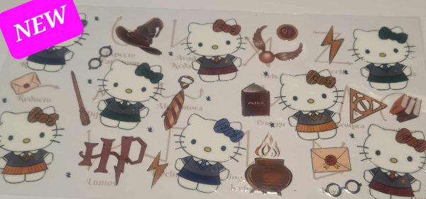 Harry Potter Hello Kitty UV DTF