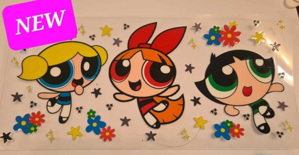 Powerpuff Girls UV DTF