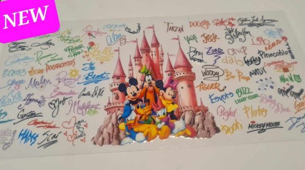 Minnie & Mickey Mouse UV DTF
