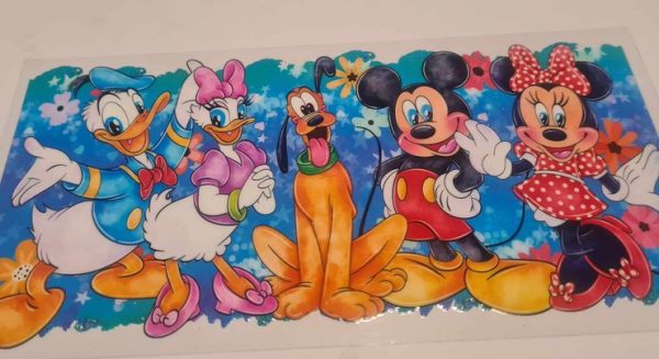 Minnie & Mickey Mouse UV DTF