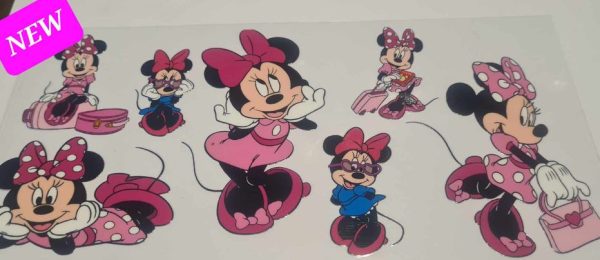 Minnie Mouse UV DTF