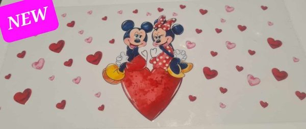 Minnie & Mickey Mouse UV DTF