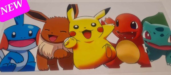 Pokemon UV DTF