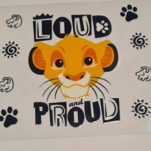 Lion King UV DTF