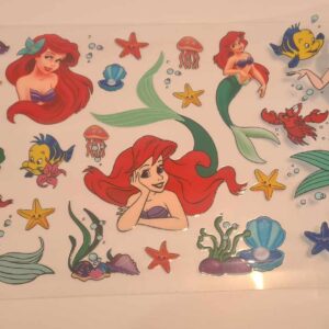The Little Mermaid UV DTF