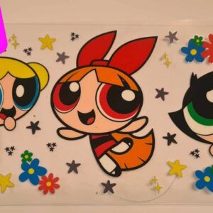 Powerpuff Girls UV DTF