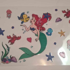 The Little Mermaid UV DTF