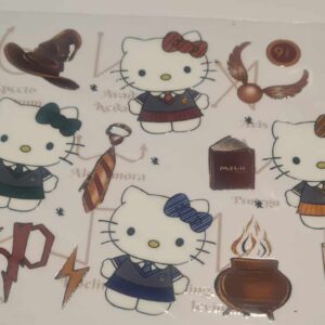 Harry Potter Hello Kitty UV DTF