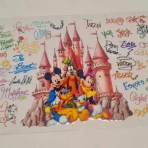 Minnie & Mickey Mouse UV DTF