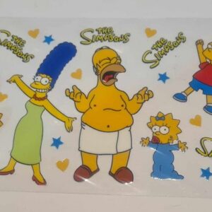 The Simpsons UV DTF