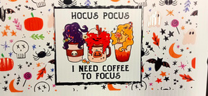 DTF Sticker Hocus Pocus Coffee